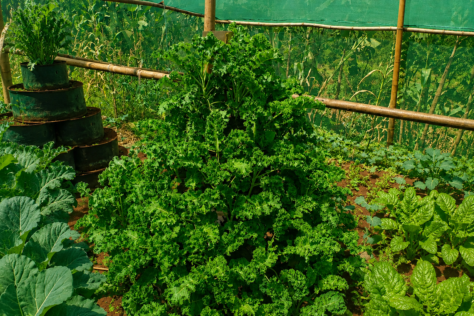 Multistorey garden school project